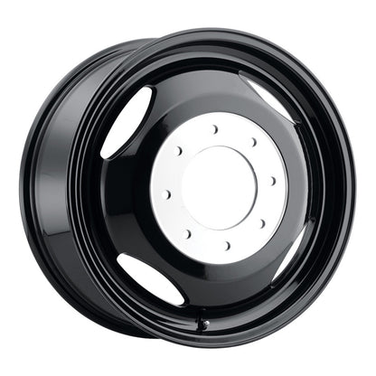 Weld Off-Road W100 20X8.25 Dualie Interior 8X200 ET117 BS9.25 Negro Brillo 142.2