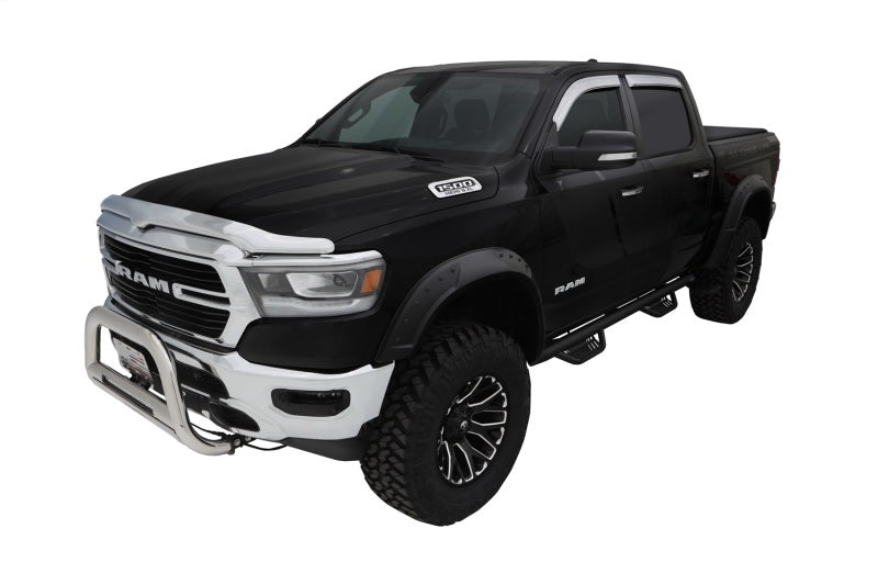 Bushwacker 18-19 Ford F-150 DRT estilo bengalas 4 piezas - negro