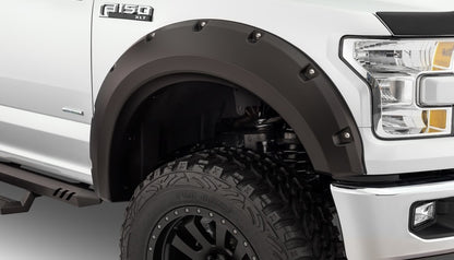 Bushwacker 09-14 Ford F-150 Styleside Max Pocket Style Flares 2pc 67.0/78.8/97.4in Bed - Black