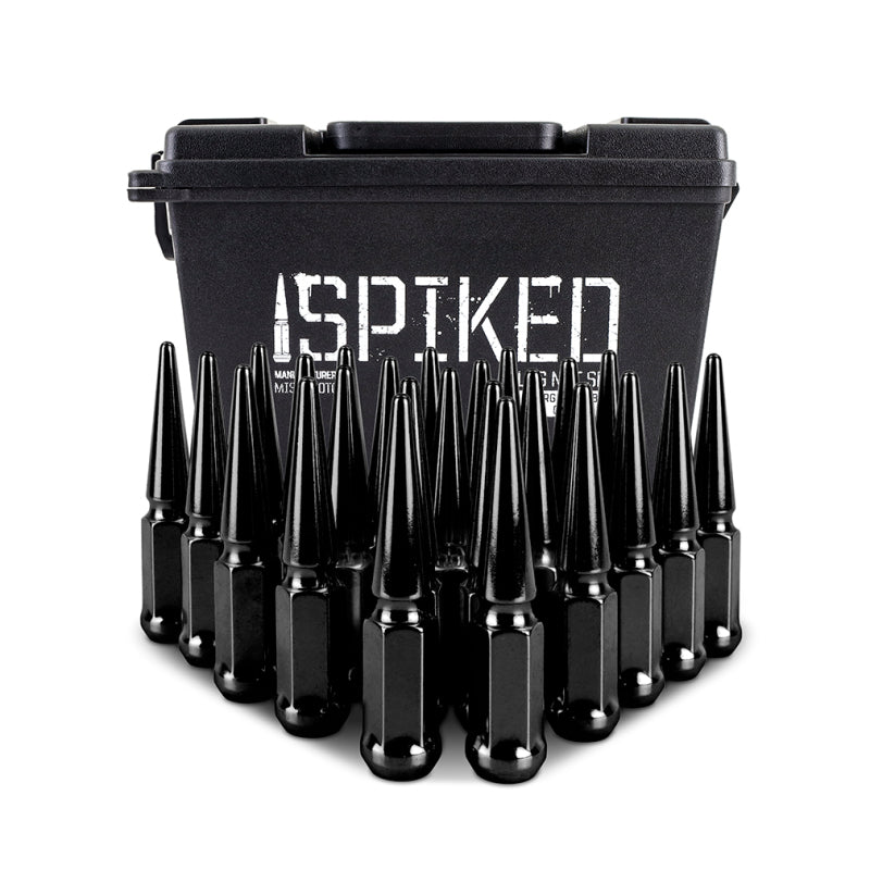 Black Spike Nuts (pack of 5)