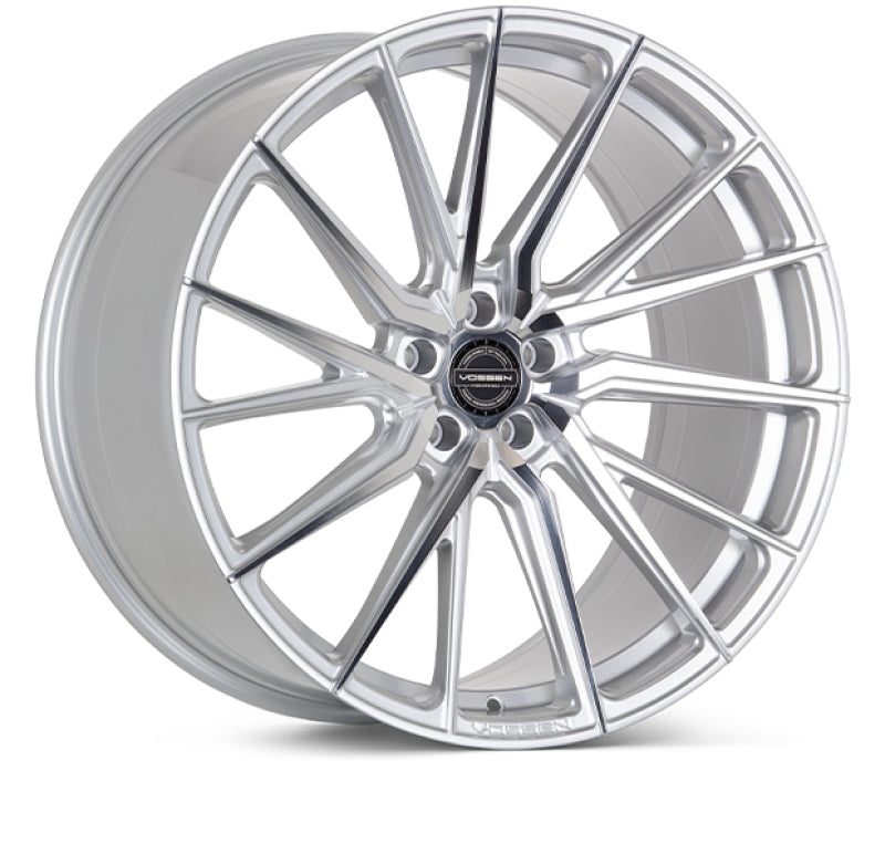 Vossen HF-4T 22x9 / 5x114.3 / ET32 / Cara Plana / 73.1 - Plata Pulido - Derecha