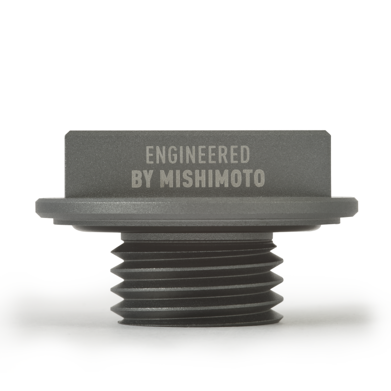 Mishimoto 87-01 Ford Mustang Hoonigan Tapón de llenado de aceite - Plata