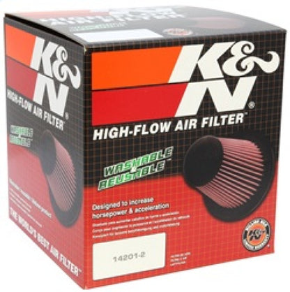 Filtro de aire universal con abrazadera K&amp;N de 6 pulgadas FLG / 7-1/2 pulgadas B / 5-7/8 pulgadas T / 6 pulgadas H