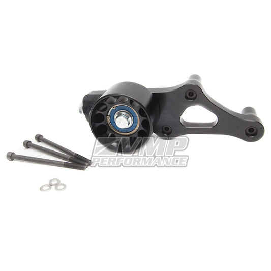 VMP Performance 07-14 Ford Shelby GT500 Adjustable Aux Idler - Black Anodized