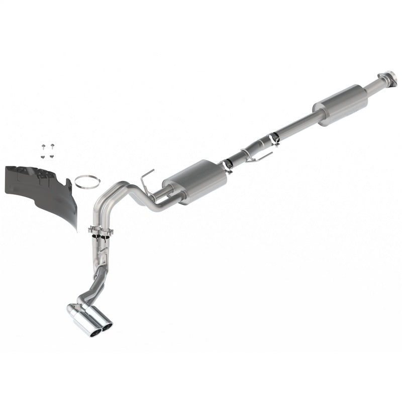 Ford Racing 21-22 F-150 2.7L/3.5L/5.0L Side Exit Sport Exhaust - Chrome Tips