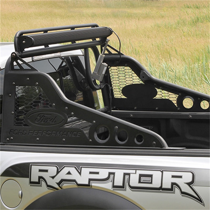 Ford Racing 17-19 Ford Raptor / F-150 Portaequipajes trasero con actuador de barra de luz