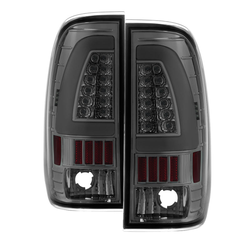 xTune Ford F150 Styleside 97-03 Barra de luces LED luces traseras - Humo ALT-ON-FF15097-LBLED-SM