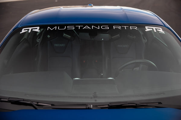 RTR Windshield Banner (05-23) Mustang All