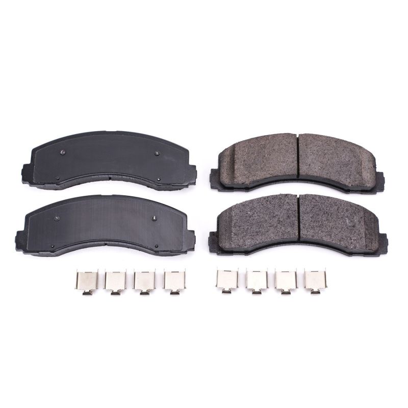Power Stop 10-19 Ford Expedition Front Z17 Evolution Ceramic Brake Pads w/Hardware