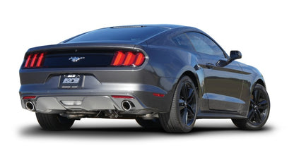 Sección trasera Borla Atak 15-17 Ford Mustang 2.3L EcoBoost MT/AT Tubo de 2.25 pulgadas Punta de 4 pulgadas