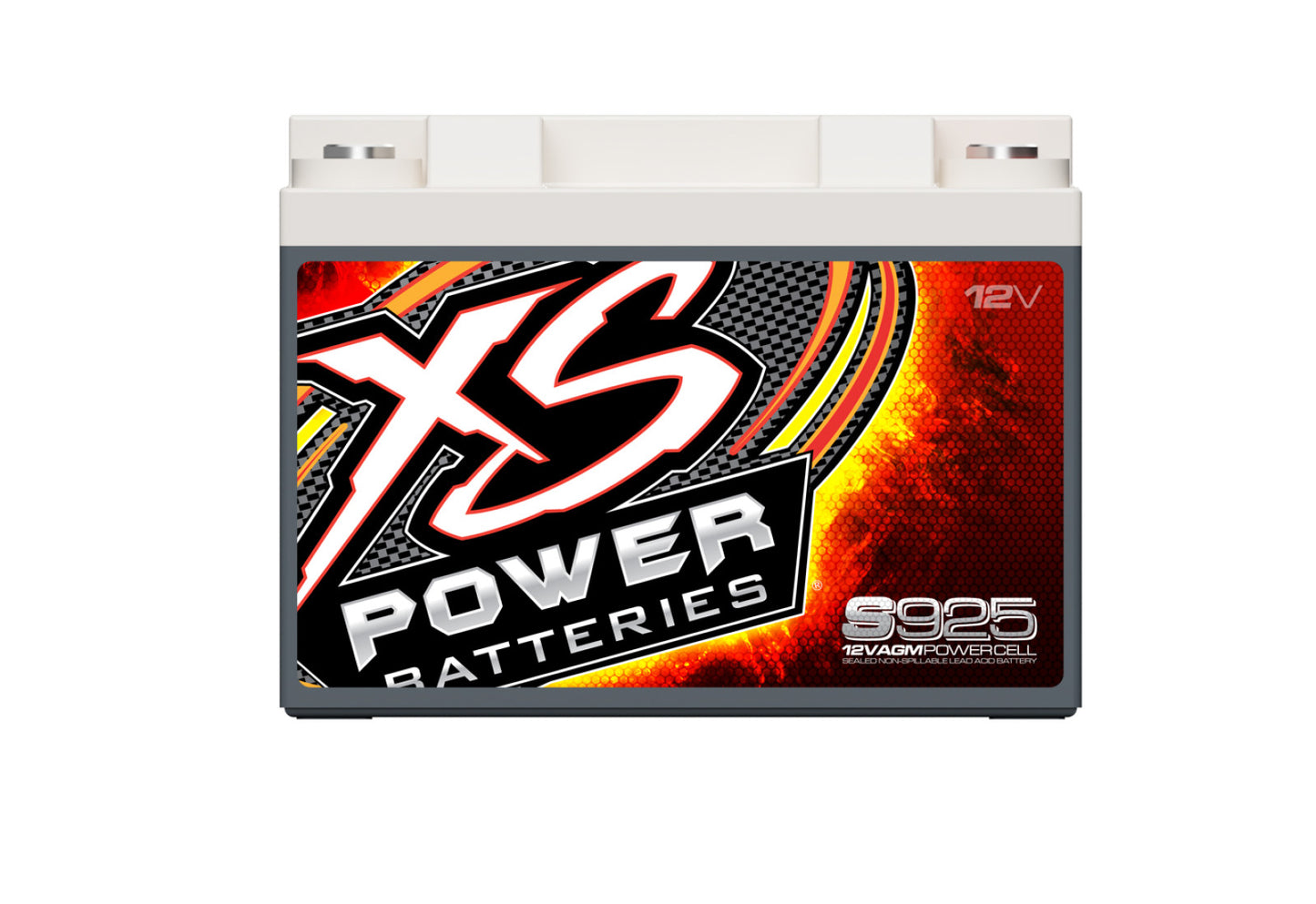 XS Power Batteries 12V AGM S Series Batteries - Automotive Terminals Included 2000 Max Amps