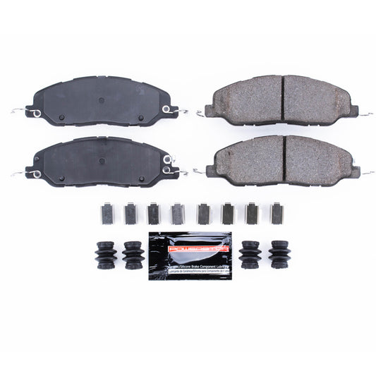 Power Stop 11-14 Ford Mustang Front Z23 Evolution Sport Brake Pads w/Hardware