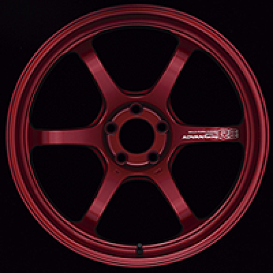 Rueda Advan R6 20x8.5 +38mm 5-114.3 Racing Candy Red