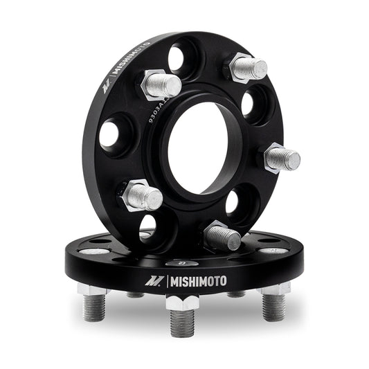 Separadores de rueda Mishimoto - 5X114.3 / 70.5 / 15 / M14 - Negro