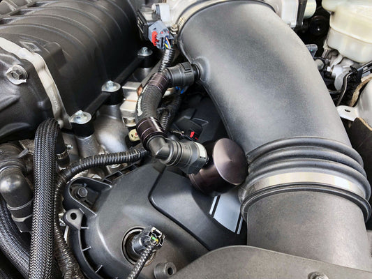 UPR 15-20 Mustang GT Single Valve TVS VMP Plug N Play Oil Catch Can