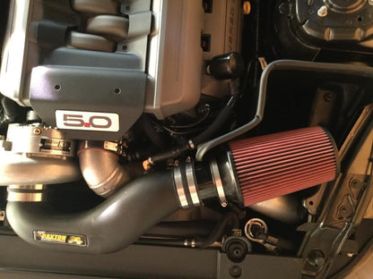 UPR 15-22 Mustang GT Válvula única Plug N Play Paxton Vortech Lata de captura de aceite