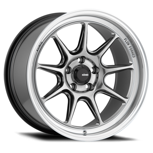 Konig Countergram 18x10.5B 5x114.3 ET20 Hyper Chrome / Machined Lip