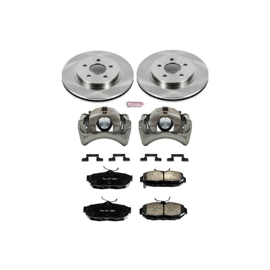 Power Stop 2012 Ford Mustang Rear Autospecialty Brake Kit w/Calipers