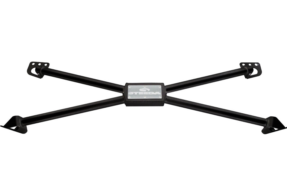 Steeda rear Chassis X-brace with seat retention