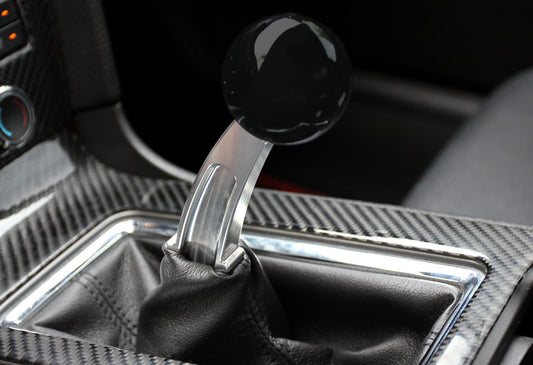 Steeda Billet Pro handle and Black shift knob