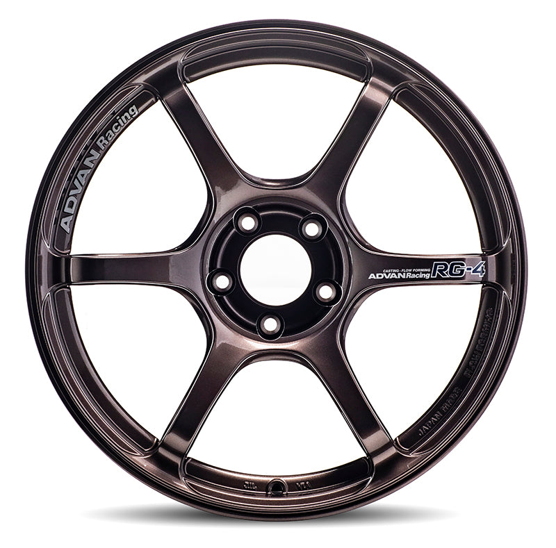 Rueda Advan RG-4 18x9.5 +35 5-114.3 Racing Cobre Bronce