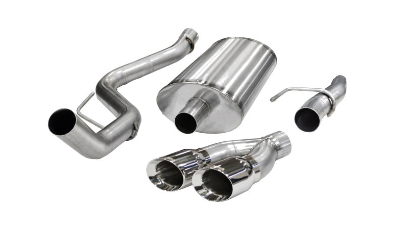 Corsa 11-13 Ford F-150 5.0L V8 Polished Sport Cat-Back Exhaust