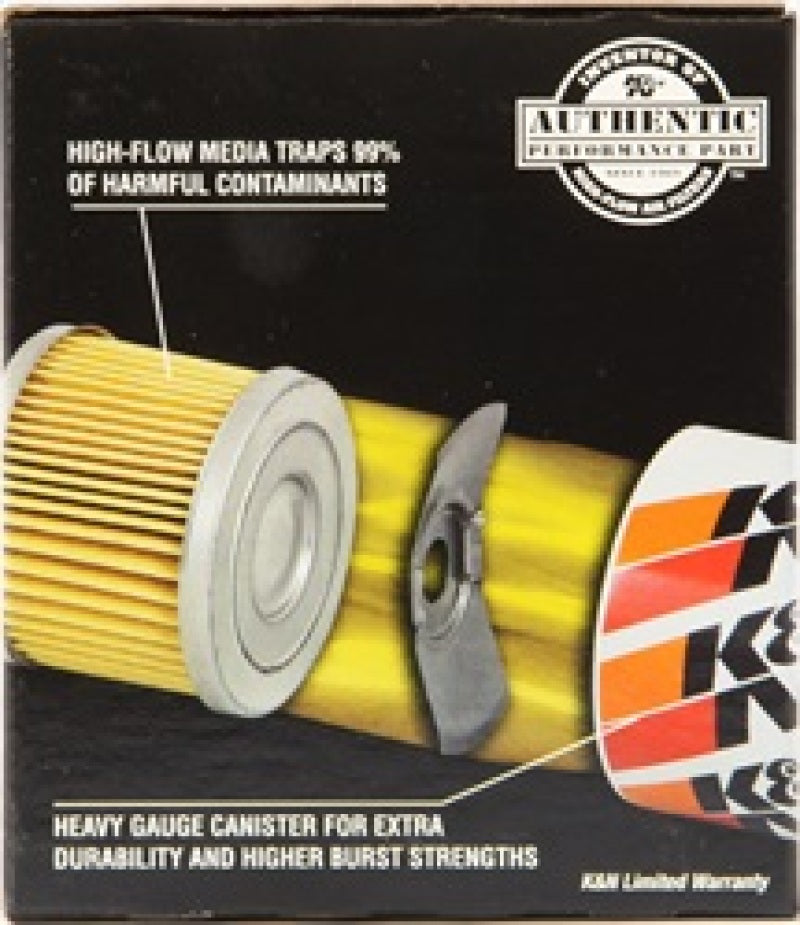 K&N Oil Filter OIL FILTER; AUTOMOTIVE