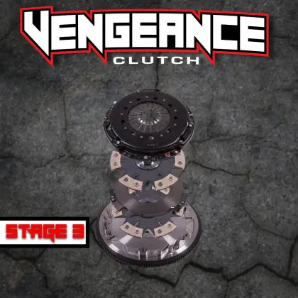 Vengeance Stage 3 Clutch - Six Puck - 8 Bolt (1996-2010 SN95 / S197 4.6L Modular & 2011-2017 Coyote w/ 26 Spline Upgrade) DM3-07-03-26T