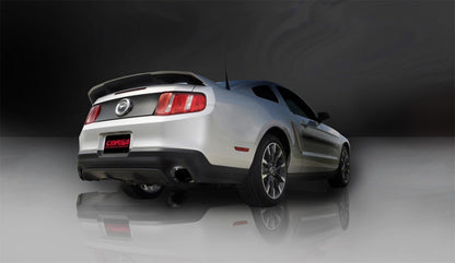 Corsa 11-14 Ford Mustang GT/Boss 302 5.0L V8 Black Sport Axle-Back Exhaust