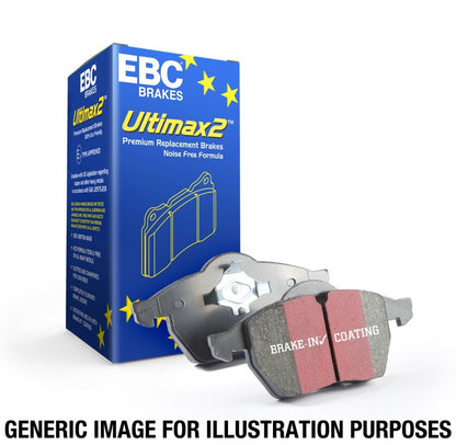 EBC 10-14 Ford Mustang 3.7 Ultimax2 Front Brake Pads