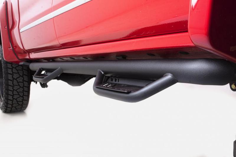 Lund 15-18 Ford F-150 SuperCab Terrain HX Step Nerf Bars - Black