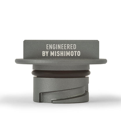 Mishimoto 05-16 Ford Mustang Hoonigan Tapón de llenado de aceite - Plata