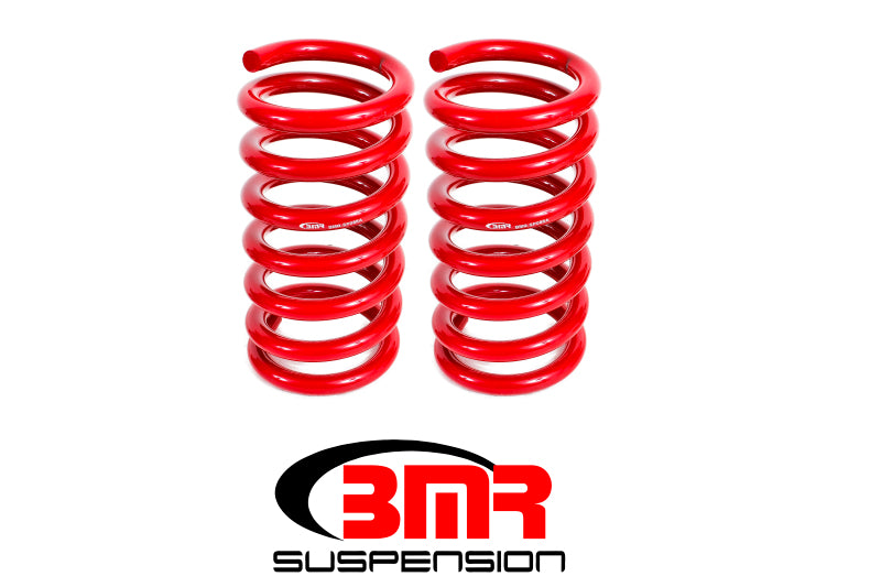 BMR 15-23 S550 Mustang Rear Drag Version Lowering Springs - Red