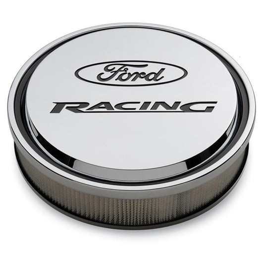 Conjunto de filtro de aire Ford Racing Chrome Slant Edge