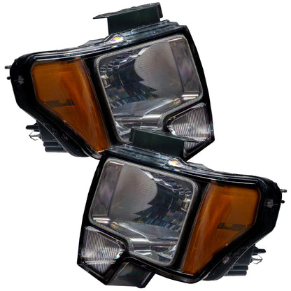 Oracle 09-14 Ford F-150 LED HL - Negro - ColorSHIFT con controlador BC1