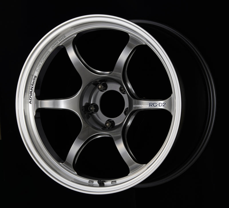 Rueda Advan RG-D2 18x8.5 +37 5-114.3 Machining &amp; Racing Hyper Black