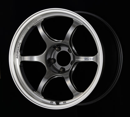 Rueda Advan RG-D2 18x8.5 +37 5-114.3 Machining &amp; Racing Hyper Black