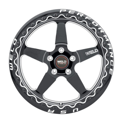 Soldadura S904 17x10 Ventura Beadlock 5x114.3 ET00 BS5.50 Brillo BLK MIL DIA 78.1