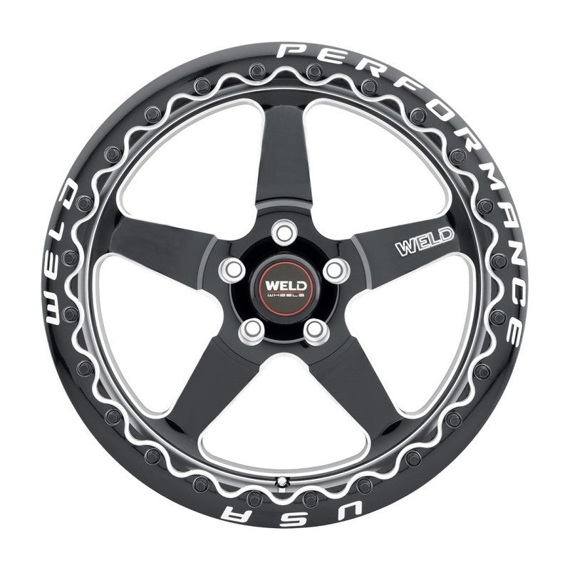 Soldadura S904 15x10 Ventura Beadlock 5x115 ET22 BS6.4 Brillo BLK MIL DIA 78.1