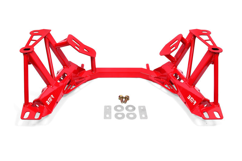 BMR 96-04 Ford Mustang K-Member sin perchas de resorte, rojo