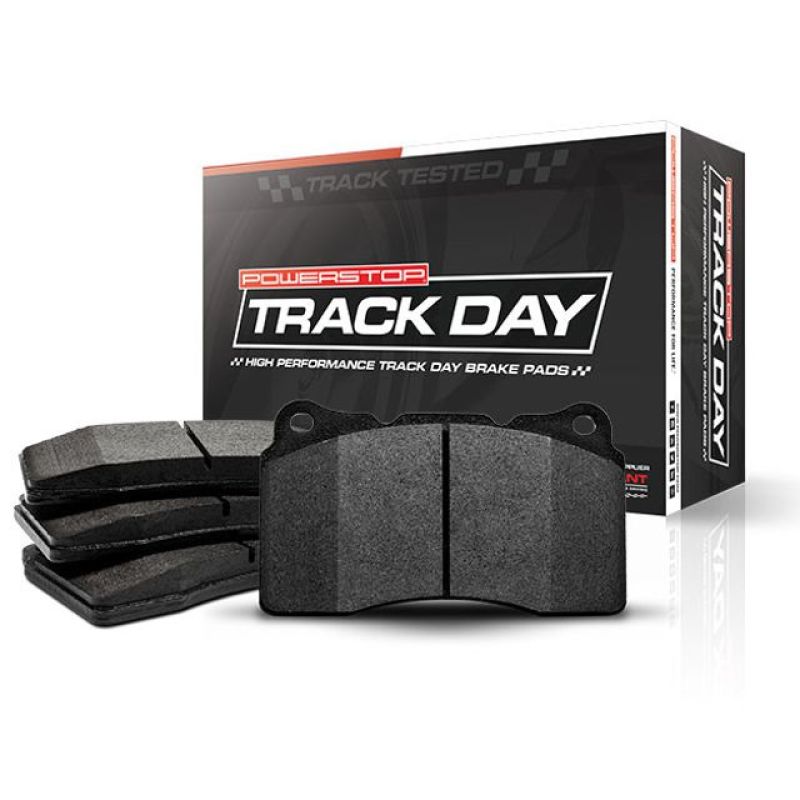 Power Stop 11-14 Ford Mustang Front Track Day Brake Pads