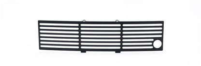 Putco 11-14 Ford F-150 - EcoBoost Bumper Grille Inserts - SS - Black Bar w/ Heater Plug Opening