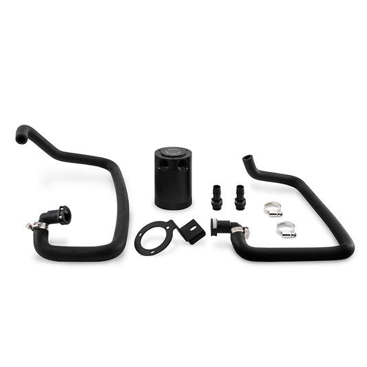 Mishimoto 2015+ Ford Mustang EcoBoost Kit de lata de captura de aceite desconcertada - Negro