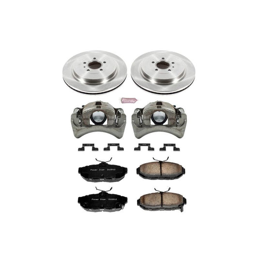 Power Stop 13-14 Ford Mustang Rear Autospecialty Brake Kit w/Calipers