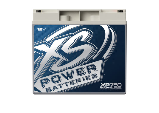 XS Power Batteries 12V AGM XP Series Supplemental Batteries - M6 Terminal Bolts Included 750 Max Amps