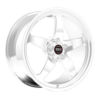 Soldar S71 15x8 / 5x4.5 BP / 5.5in. Rueda BS pulida (almohadilla mediana) - Sin bloqueo de cuentas