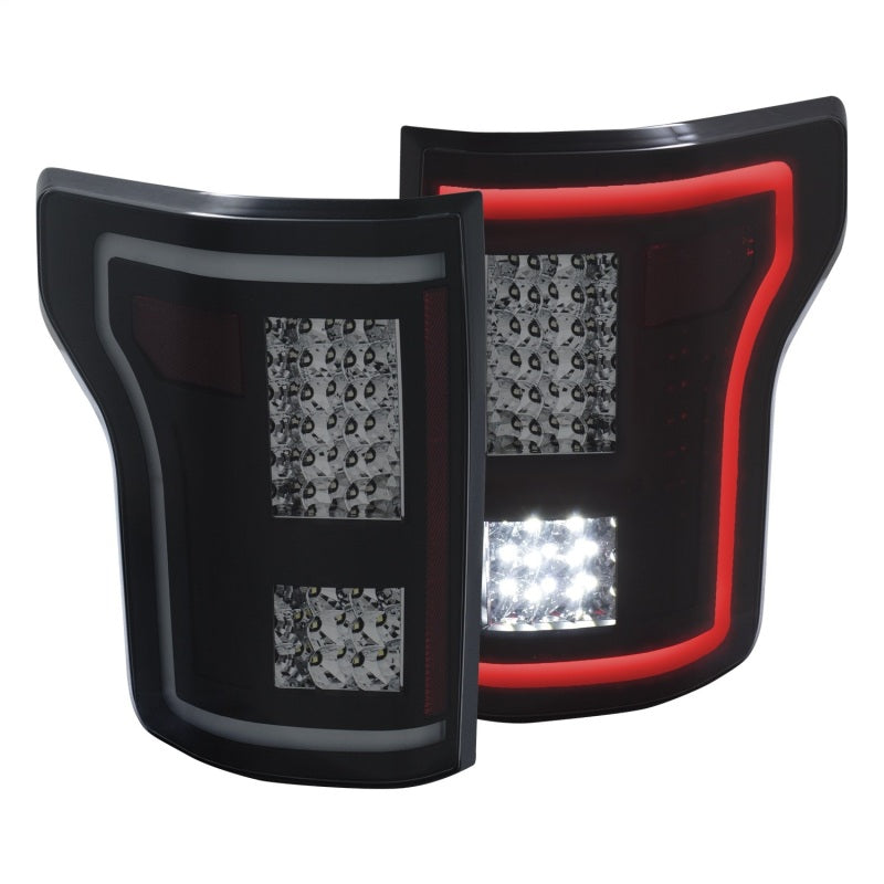 ANZO 2015-2017 Ford F-150 LED Taillights Smoke