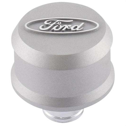 Ford Racing Grey Breather Cap w/ Ford Logo