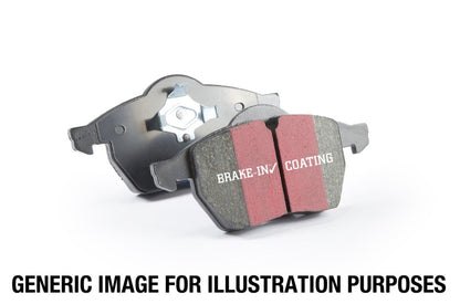 EBC 13-14 Ford Mustang 3.7 (A/T+Performance Pkg) Ultimax2 Front Brake Pads