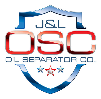 J&L 2020-2021 Ford Mustang GT500 Passenger Side Oil Separator 3.0 - Black Anodized